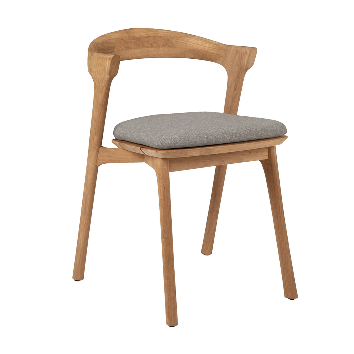 Ethnicraft | Bok outdoor dining chair with cushion | Mocha