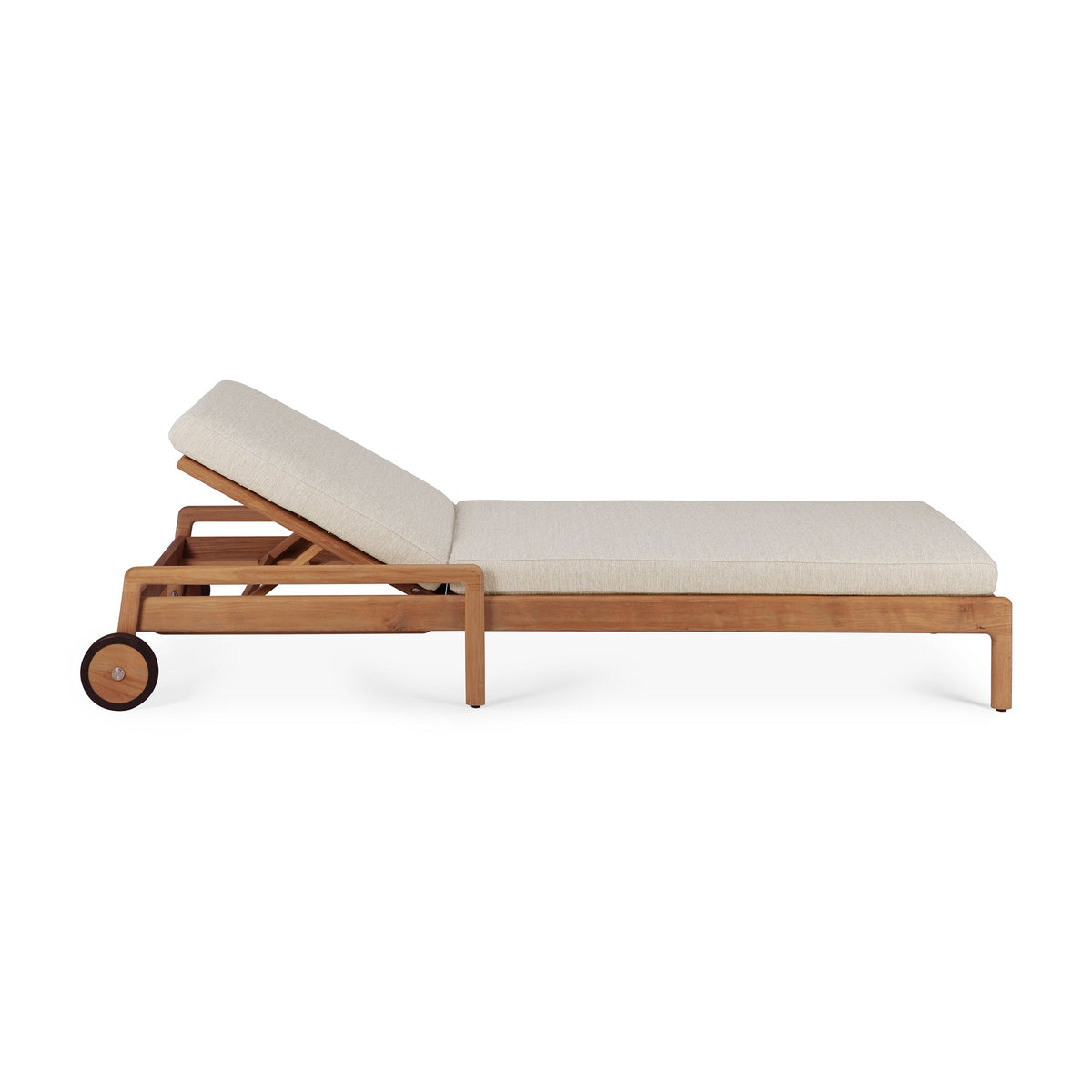 Ethnicraft | Jack outdoor adjustable lounger | Natural