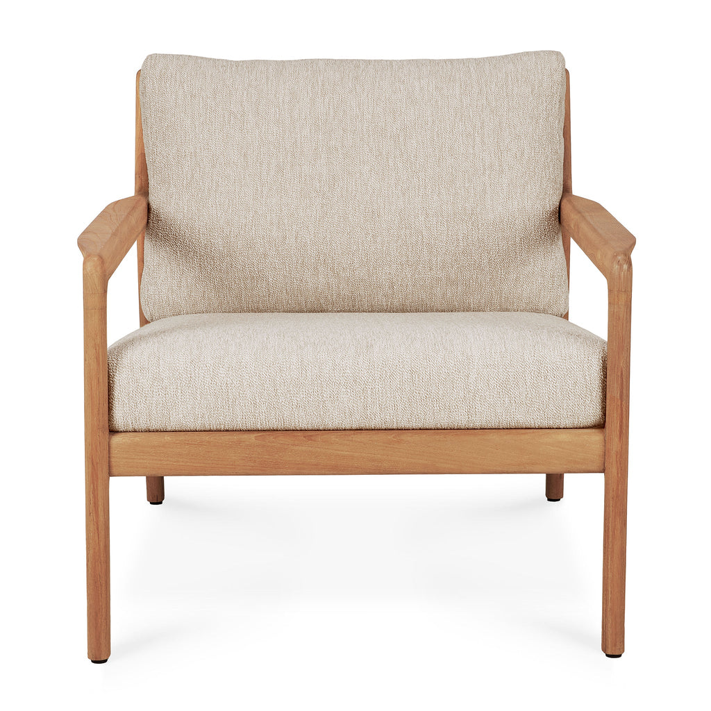 Ethnicraft | Jack outdoor lounge chair | 1 Seater | Natural