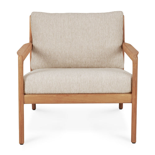 Ethnicraft | Jack outdoor lounge chair | 1 Seater | Natural
