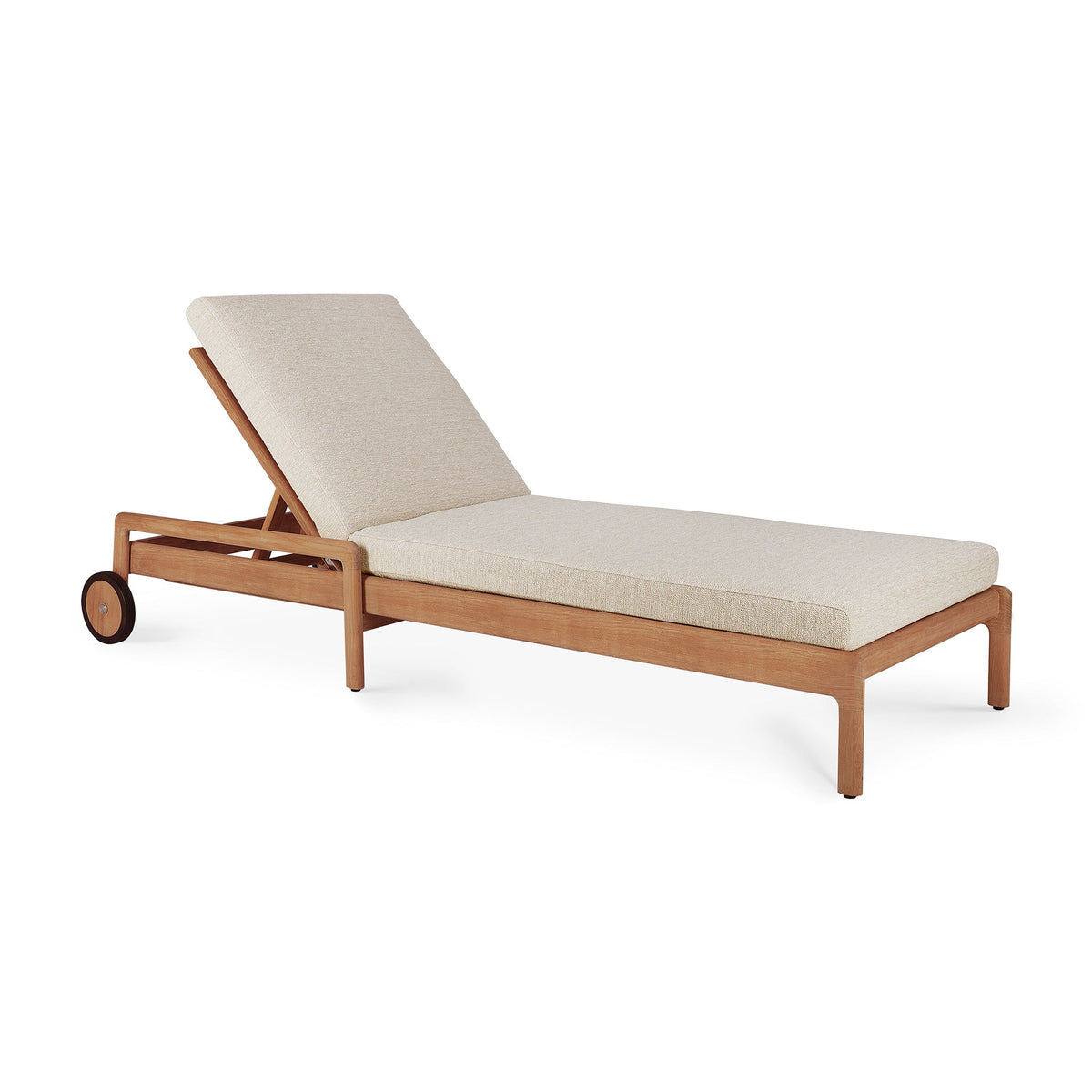 Ethnicraft | Jack outdoor adjustable lounger | Natural