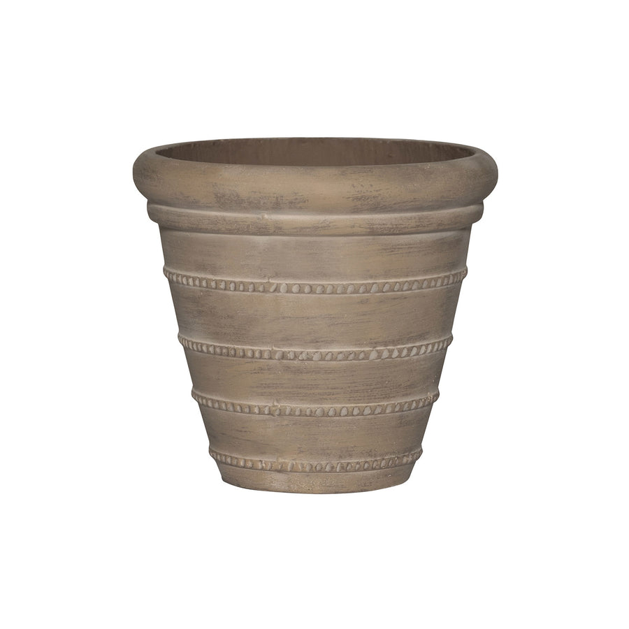 Flowerpot Selena S, Chalk beige - Ø29cm x (h)26cm
