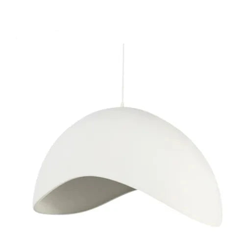 Hanging Lamp Napoleon Polyresin White