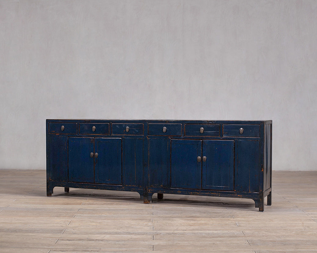 Vintage blue sideboard – image 2