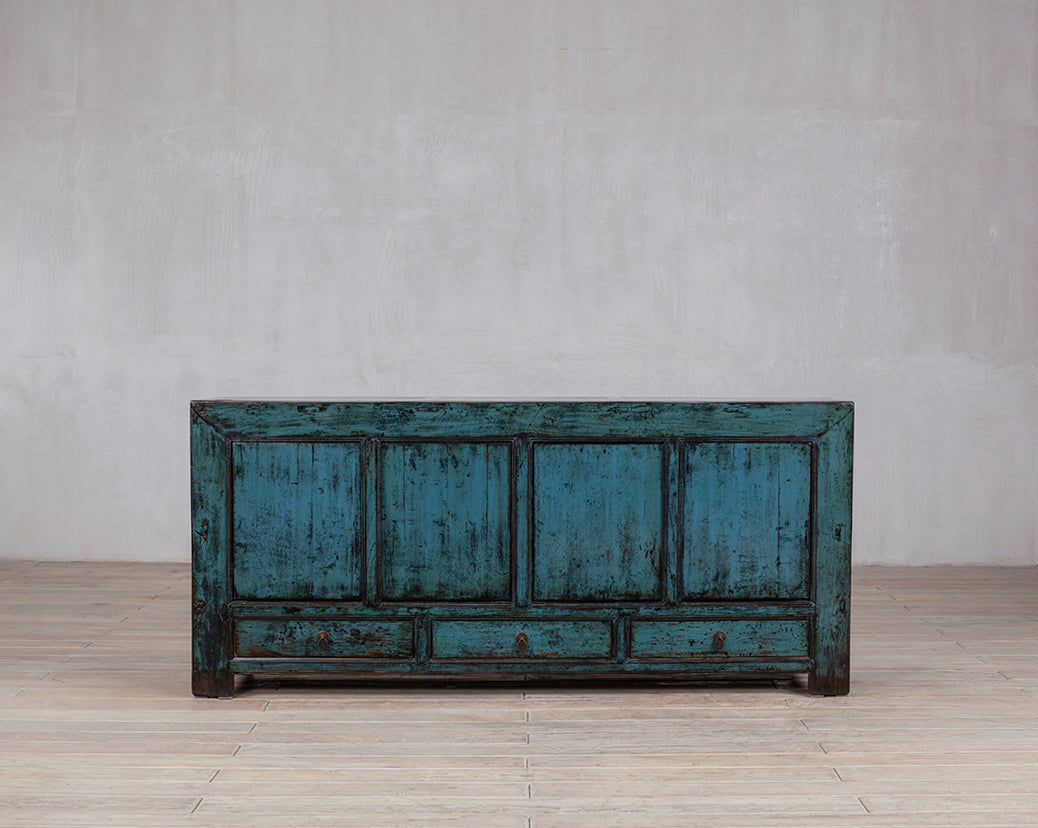 Vintage blue sideboard