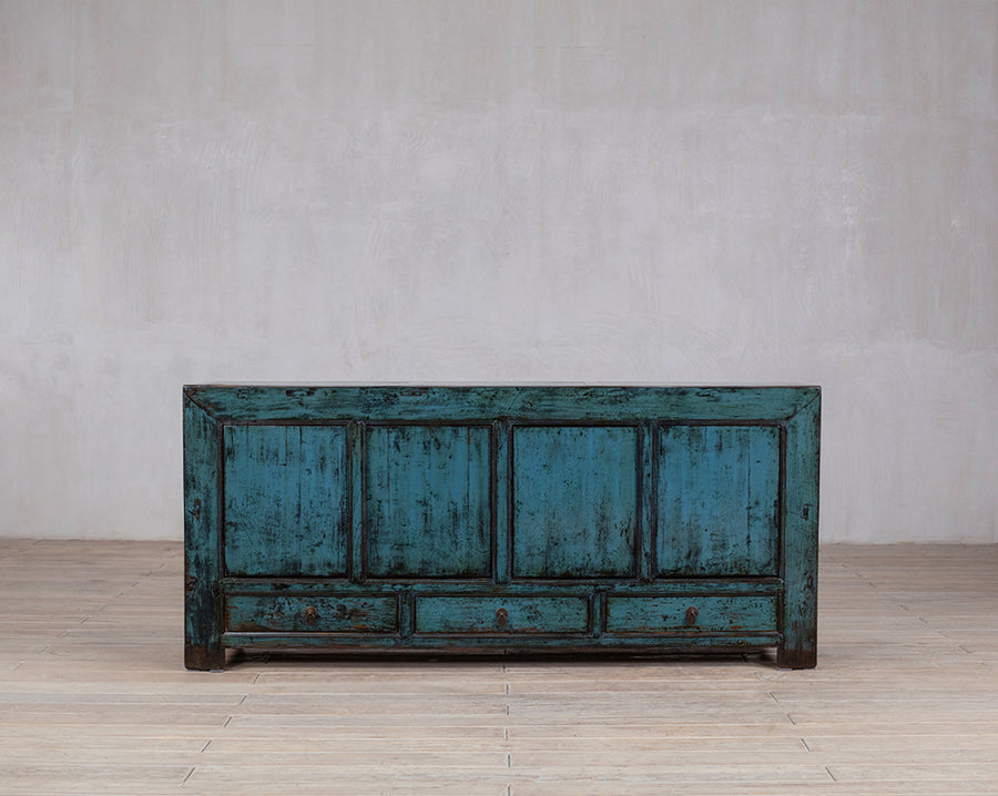 Vintage blue sideboard