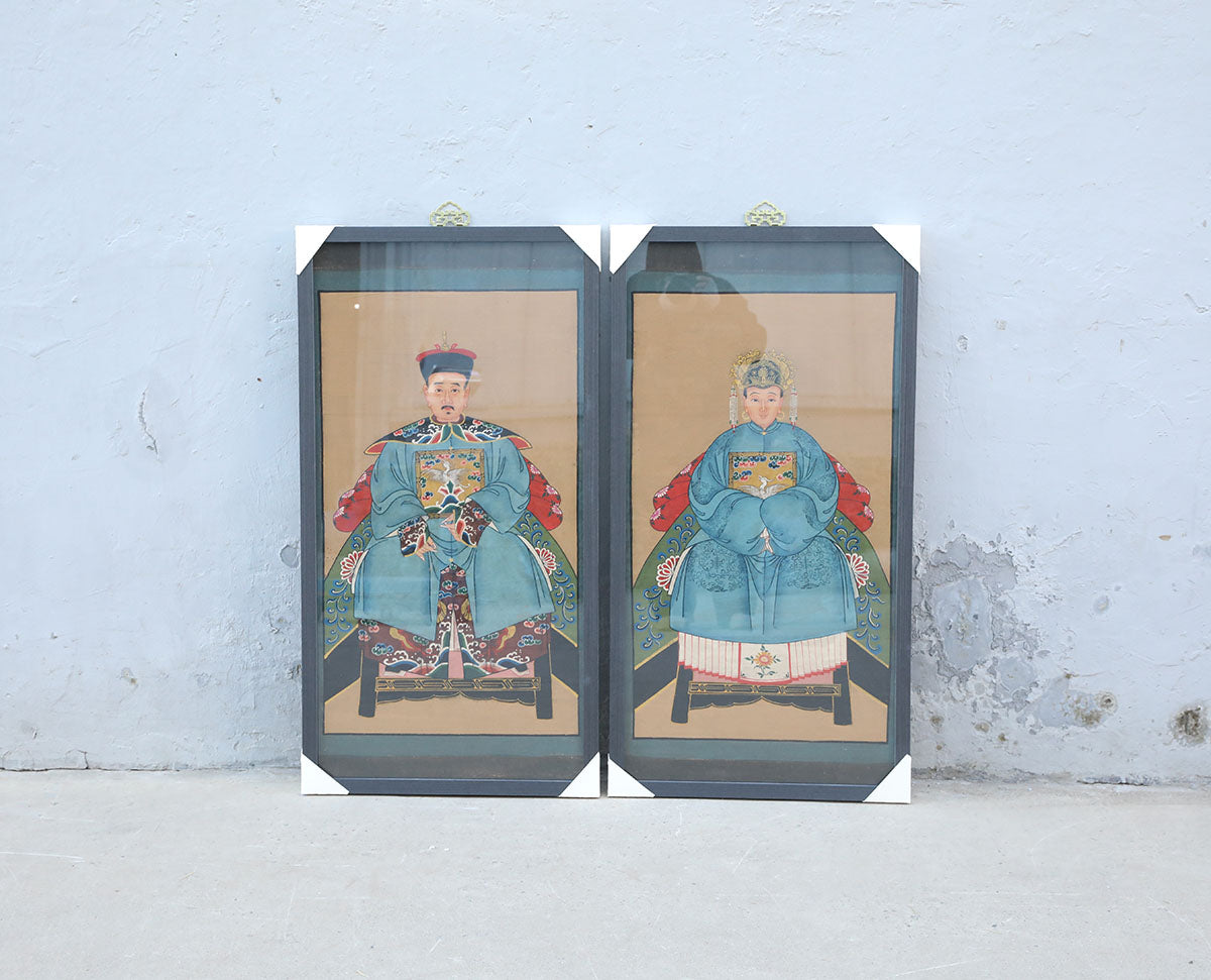 Hand painted painting set
