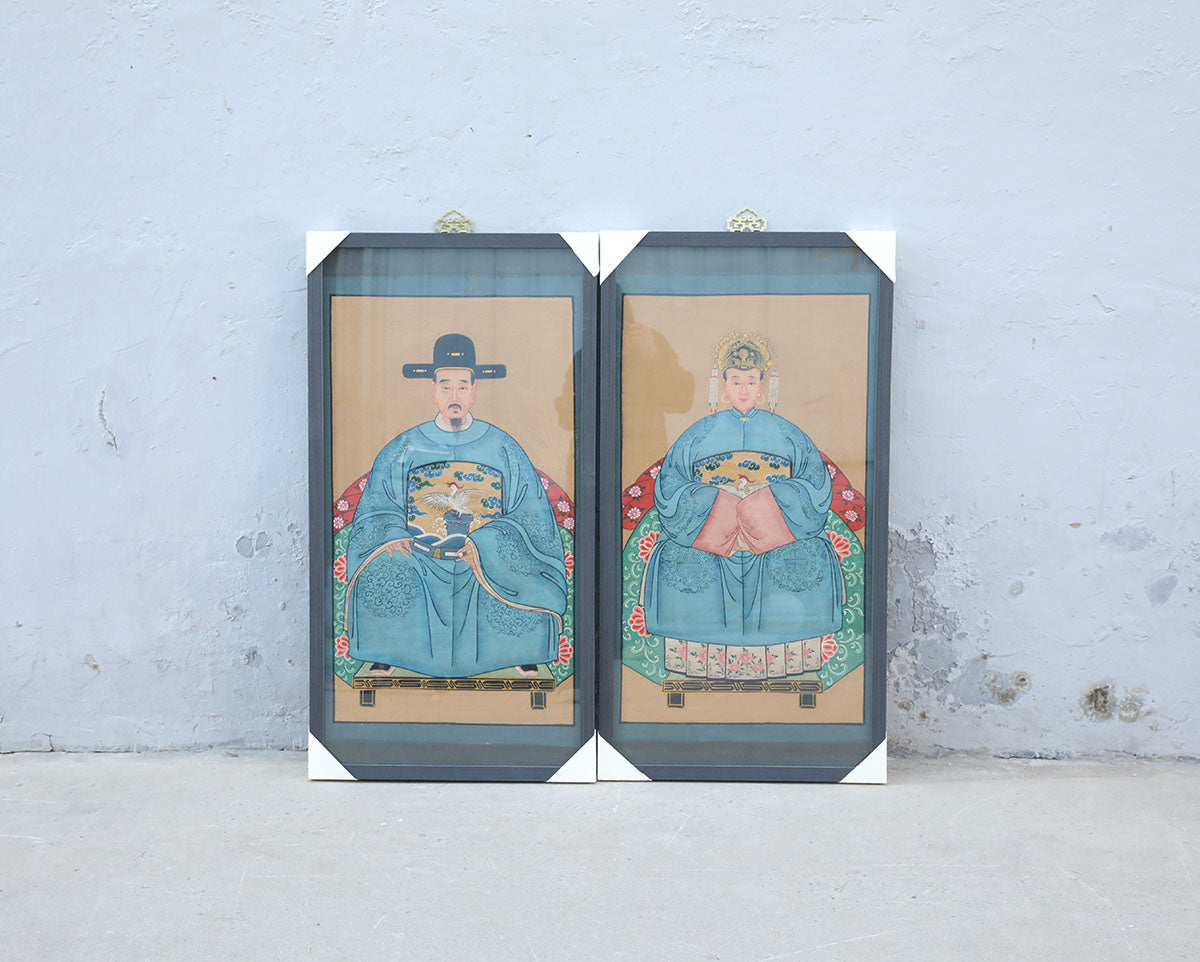 Hand painted painting set