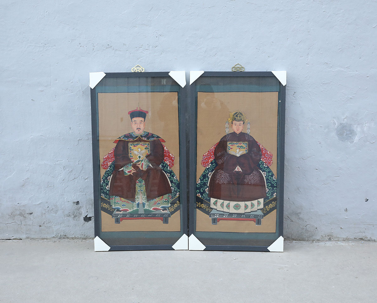 Hand painted painting set