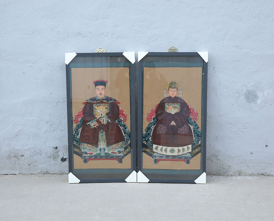 Hand painted painting set