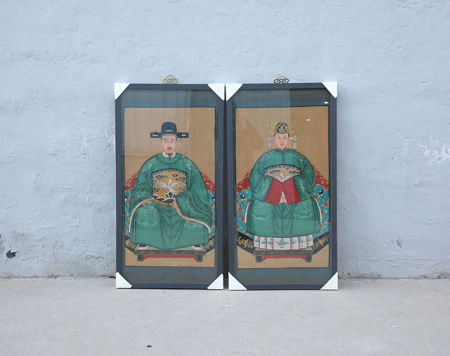 Hand painted painting set