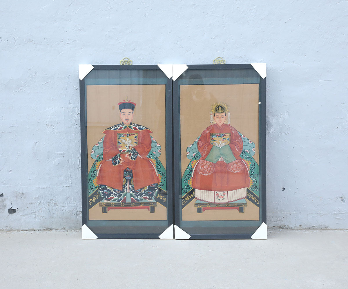 Hand painted painting set