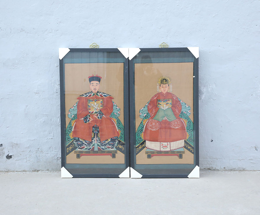 Hand painted painting set