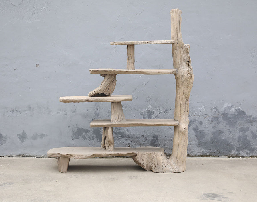 Elm houten rek