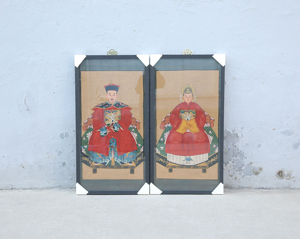 Hand painted painting set