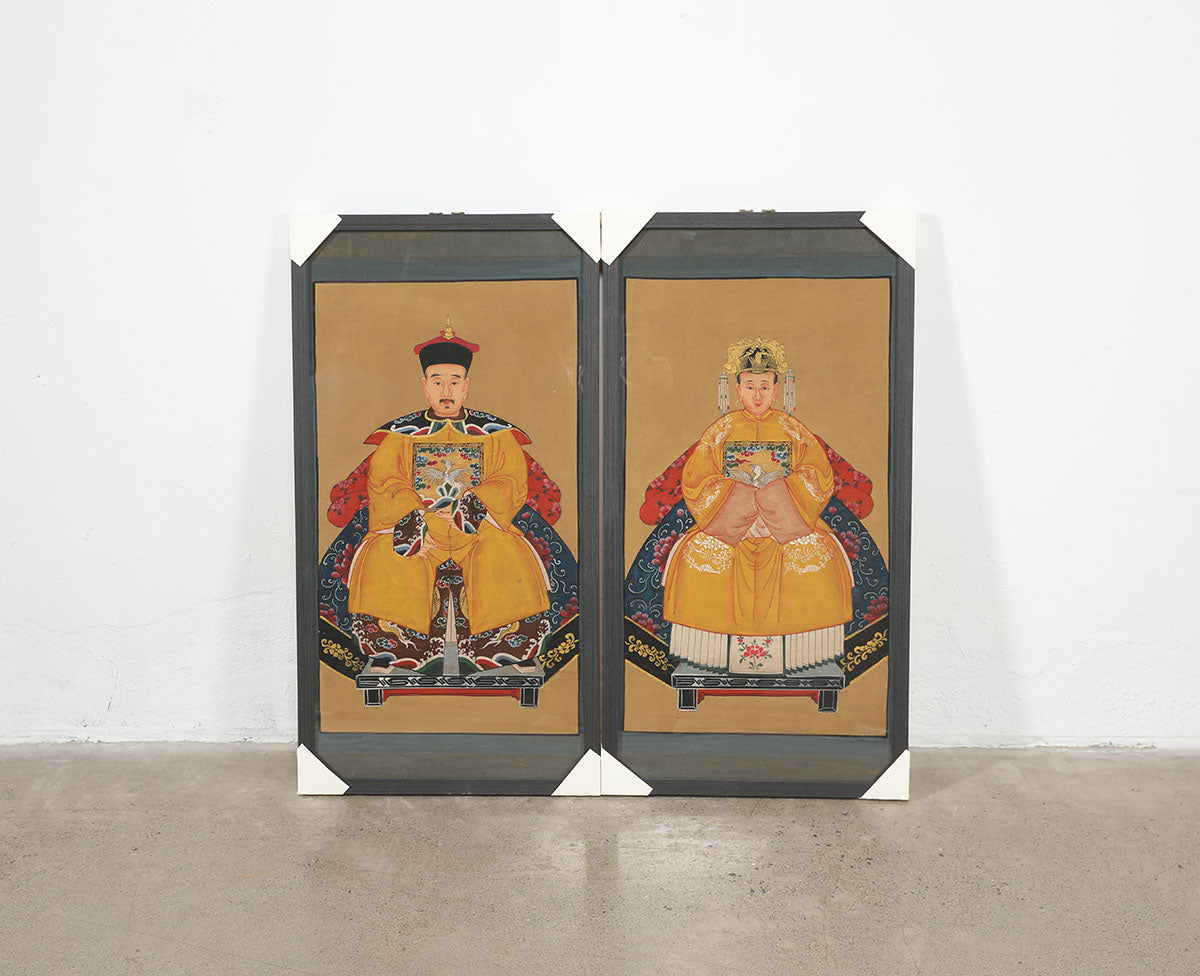Hand painted painting set