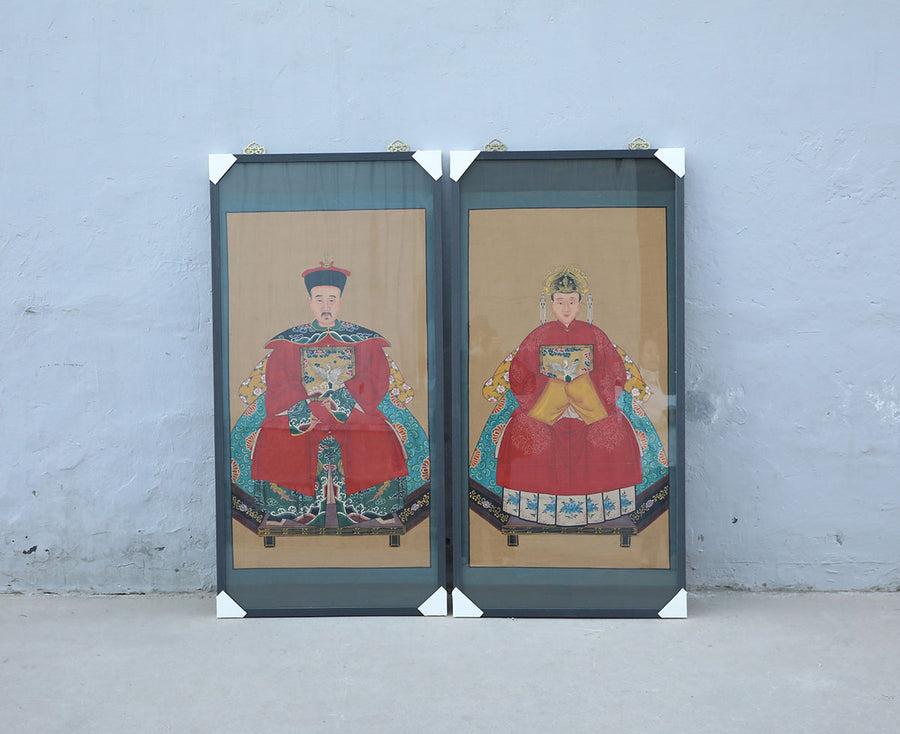 Hand painted painting set