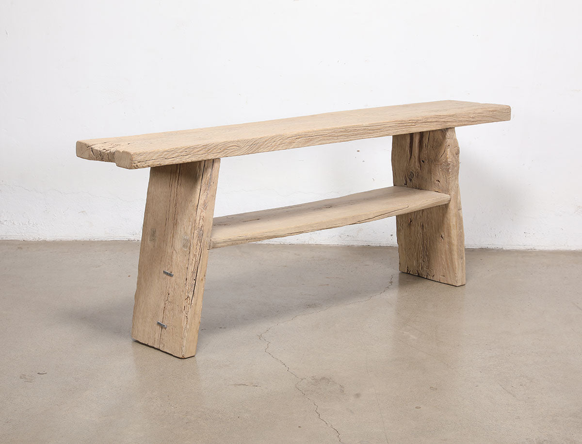 Wall table with bottom shelf – image 2