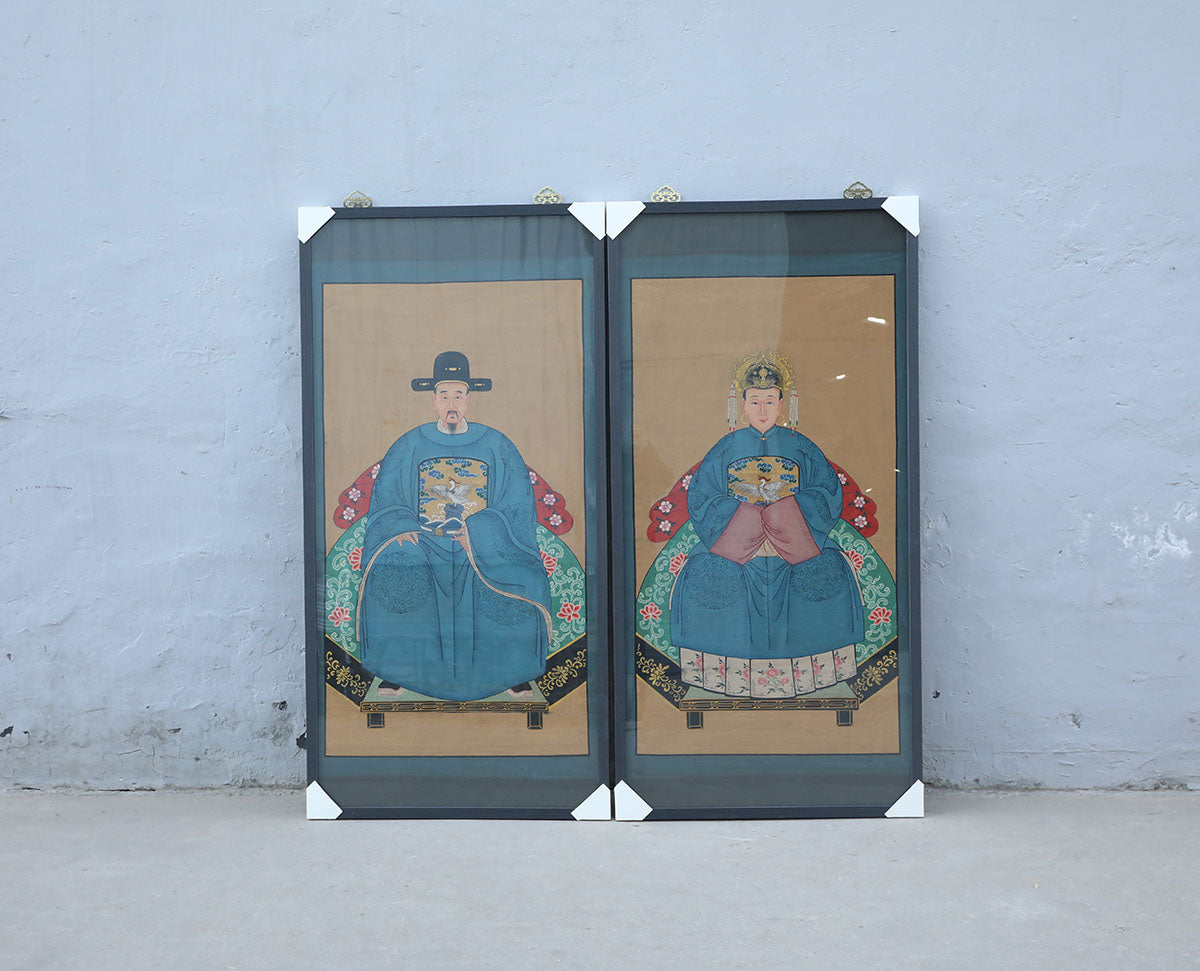 Hand painted painting set