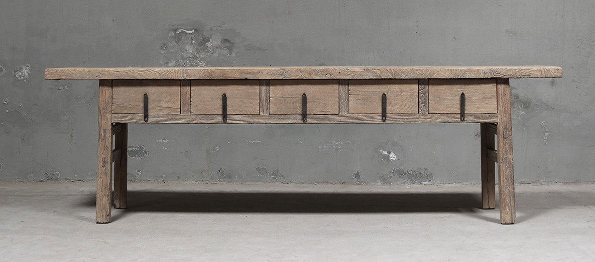 Console table drawers