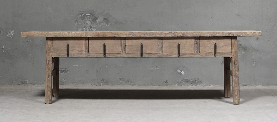 Console table drawers