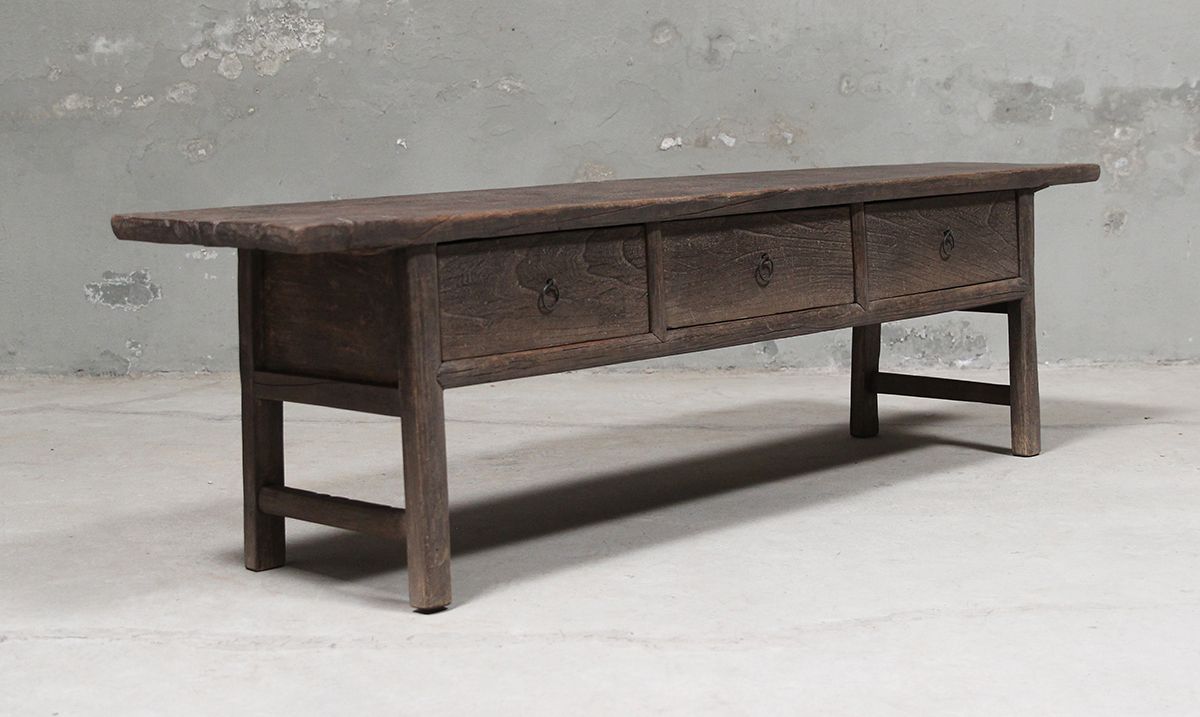 TV cabinet 3 drawers – image 2