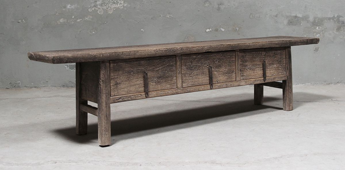 TV cabinet 3 drawers – image 2
