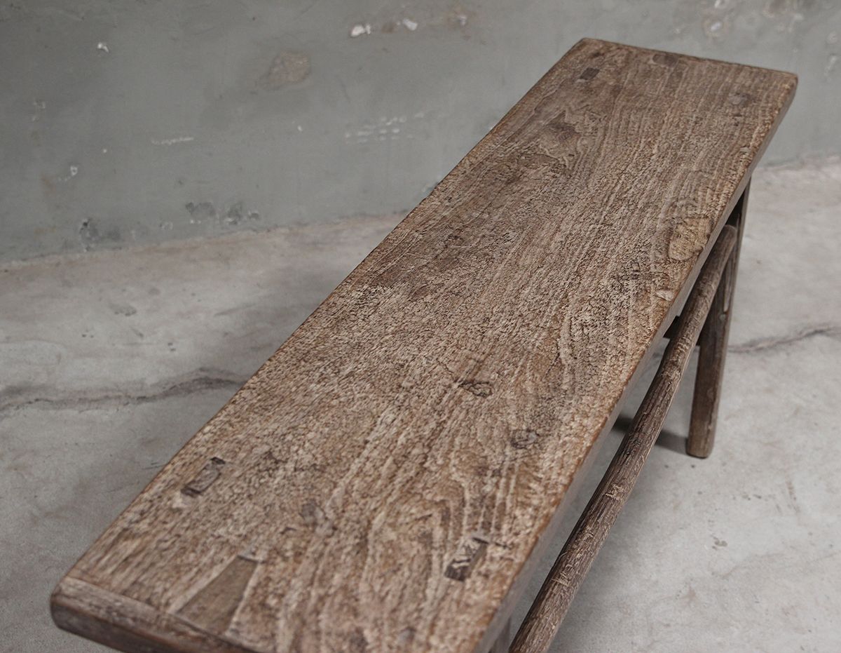 Elm wood wall table – image 2