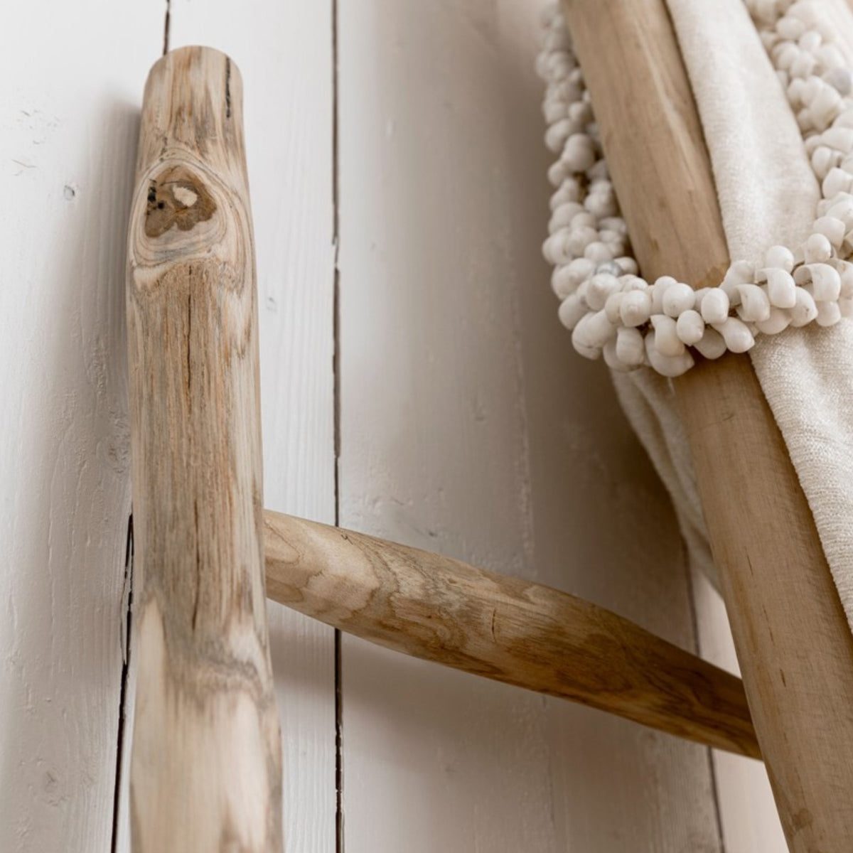 Ladder Bohemian | Natural Teak | 120x40cm