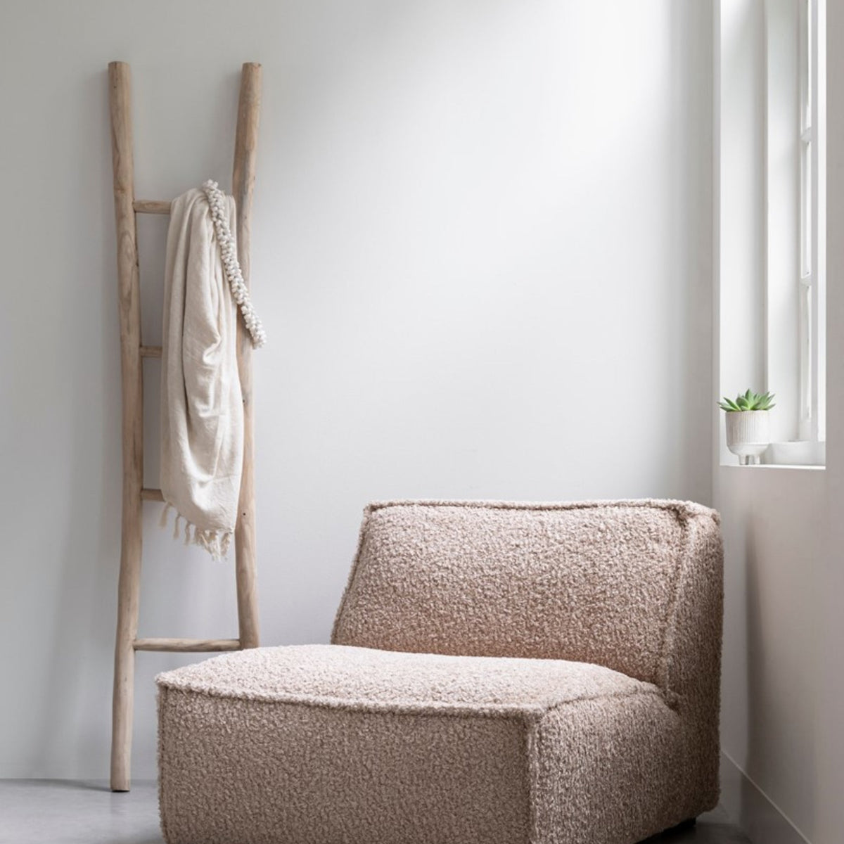 Ladder Muso | Natural Teak | 182x38cm