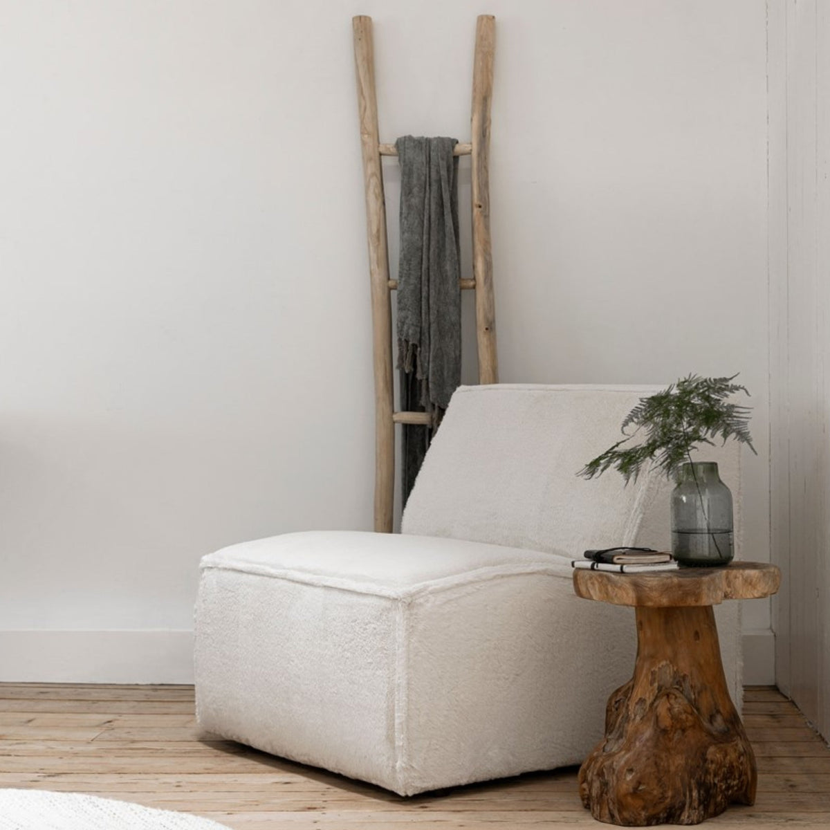 Ladder Muso | Natural Teak | 182x38cm