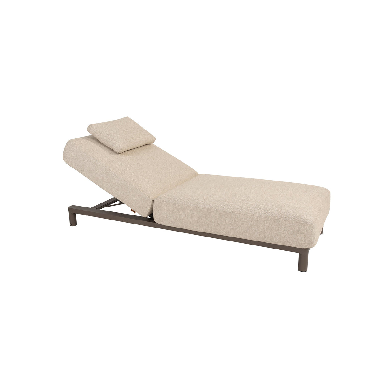 Madeira sun lounger with cushion and headrest | Terre