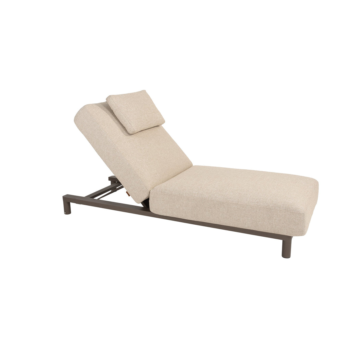 Madeira sun lounger with cushion and headrest | Terre