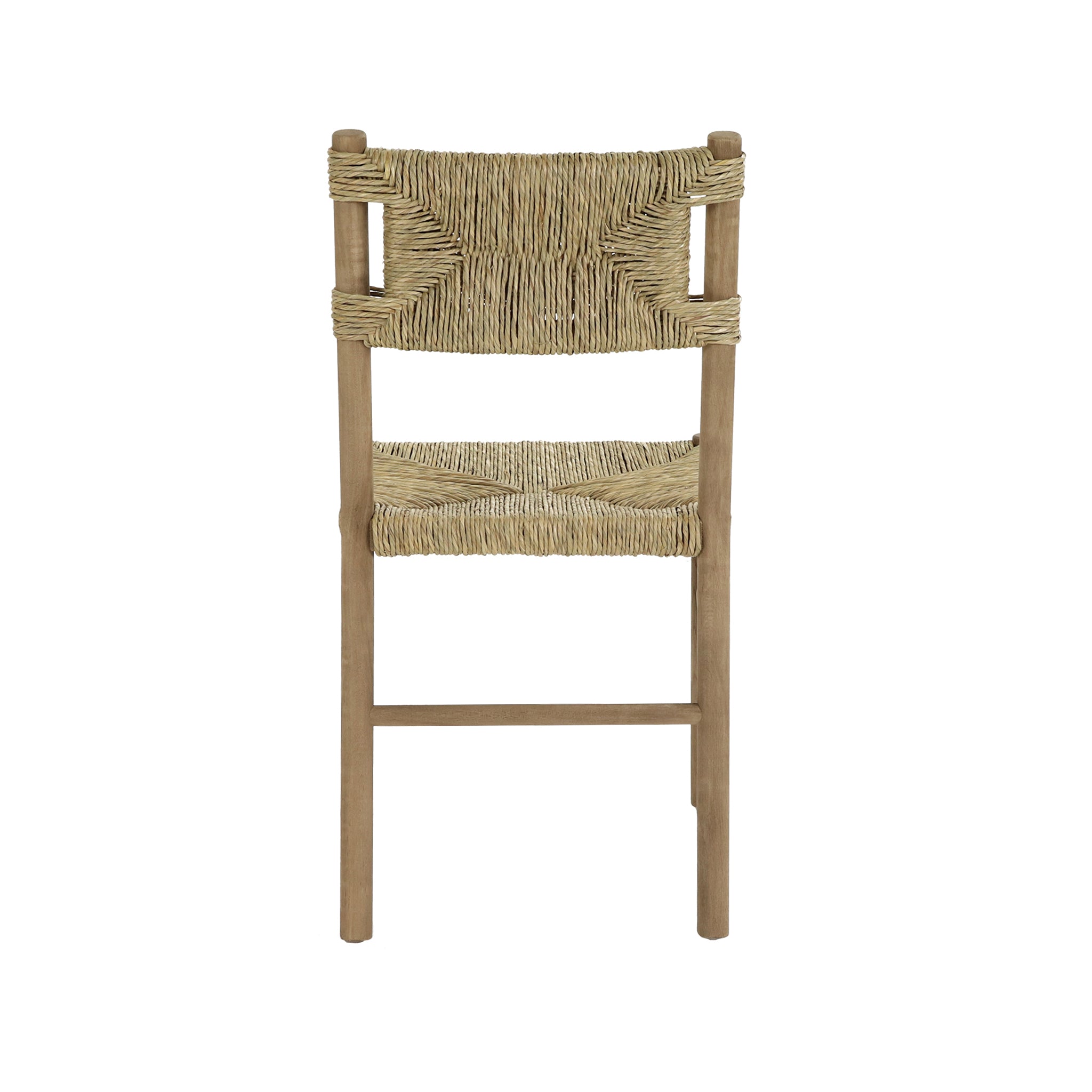 Meri Dining Chair | Oak & Seagrass | Natural