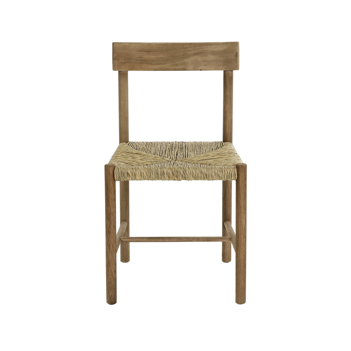 Mesi Dining Chair | Oak & Seagrass | Natural