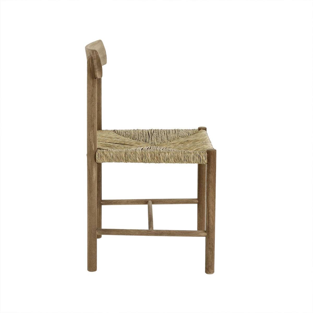 Mesi Dining Chair | Oak & Seagrass | Natural