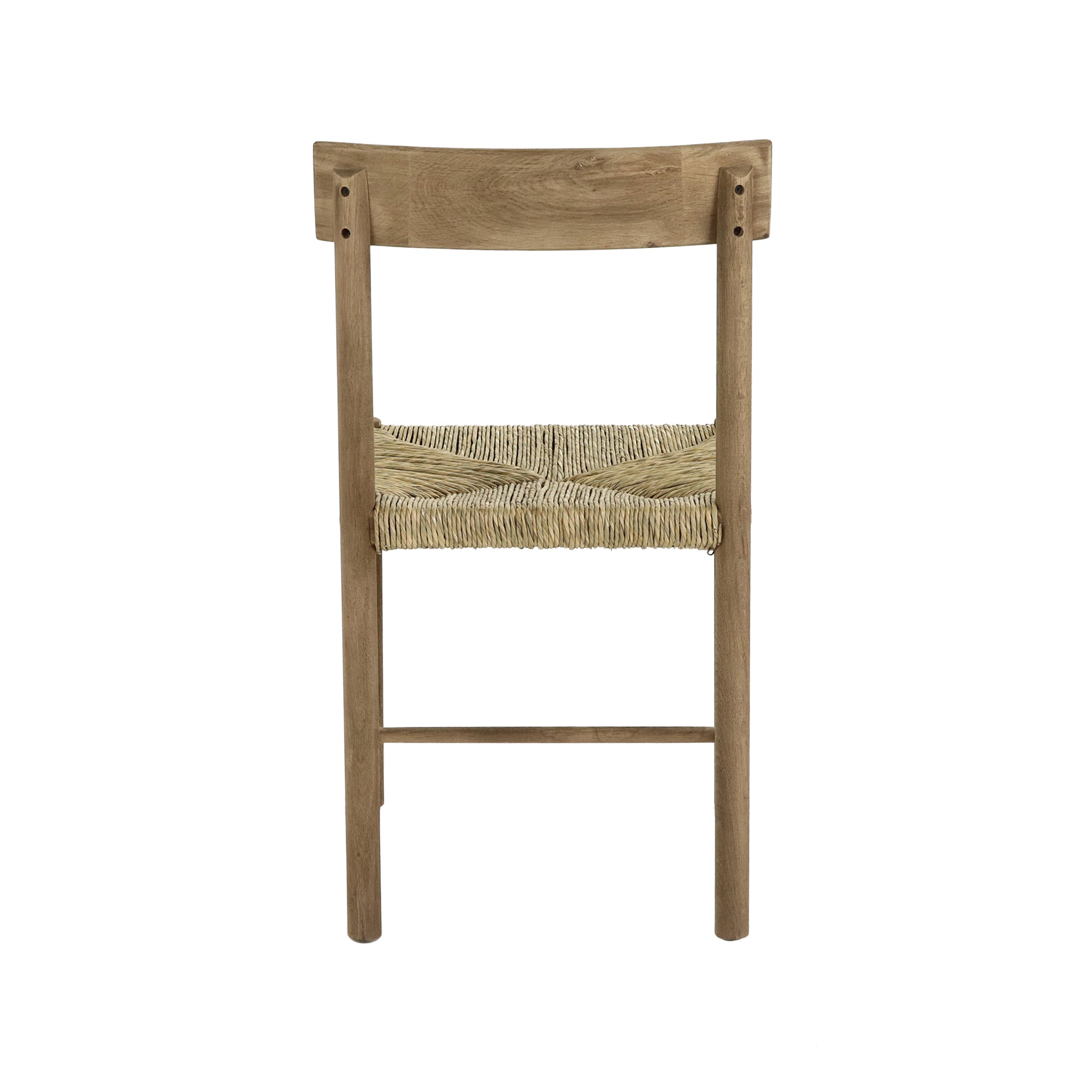 Mesi Dining Chair | Oak & Seagrass | Natural