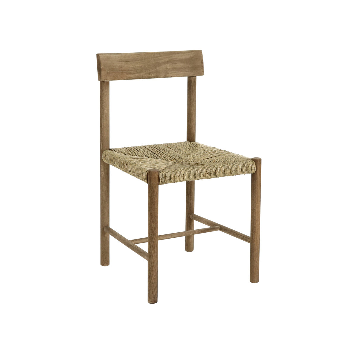 Mesi Dining Chair | Oak & Seagrass | Natural