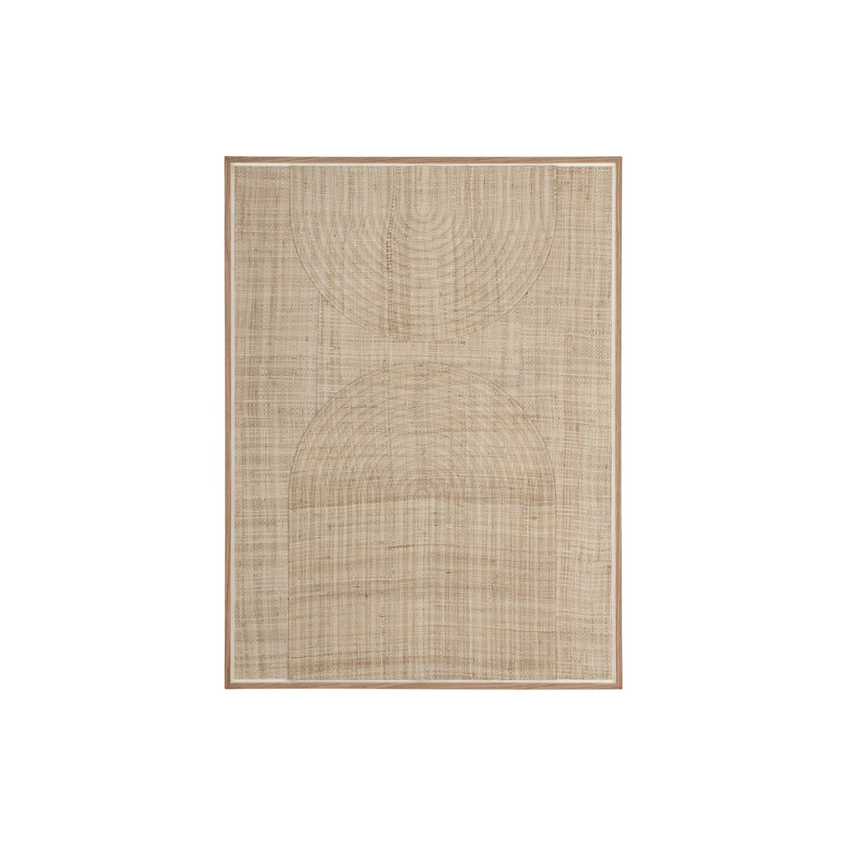 Orba Wall Art | Natural Palm Leaf | 102x76cm