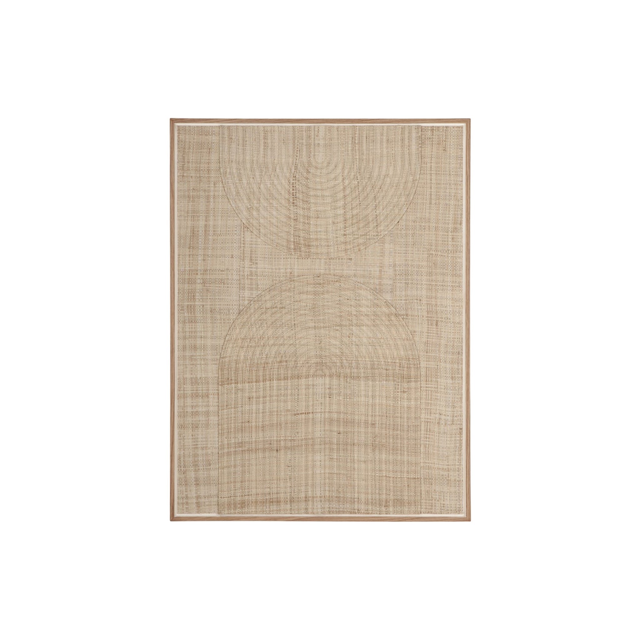 Orba Wall Art | Natural Palm Leaf | 102x76cm