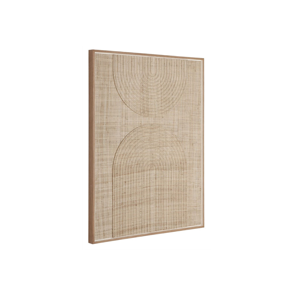 Orba Wall Art | Natural Palm Leaf | 102x76cm