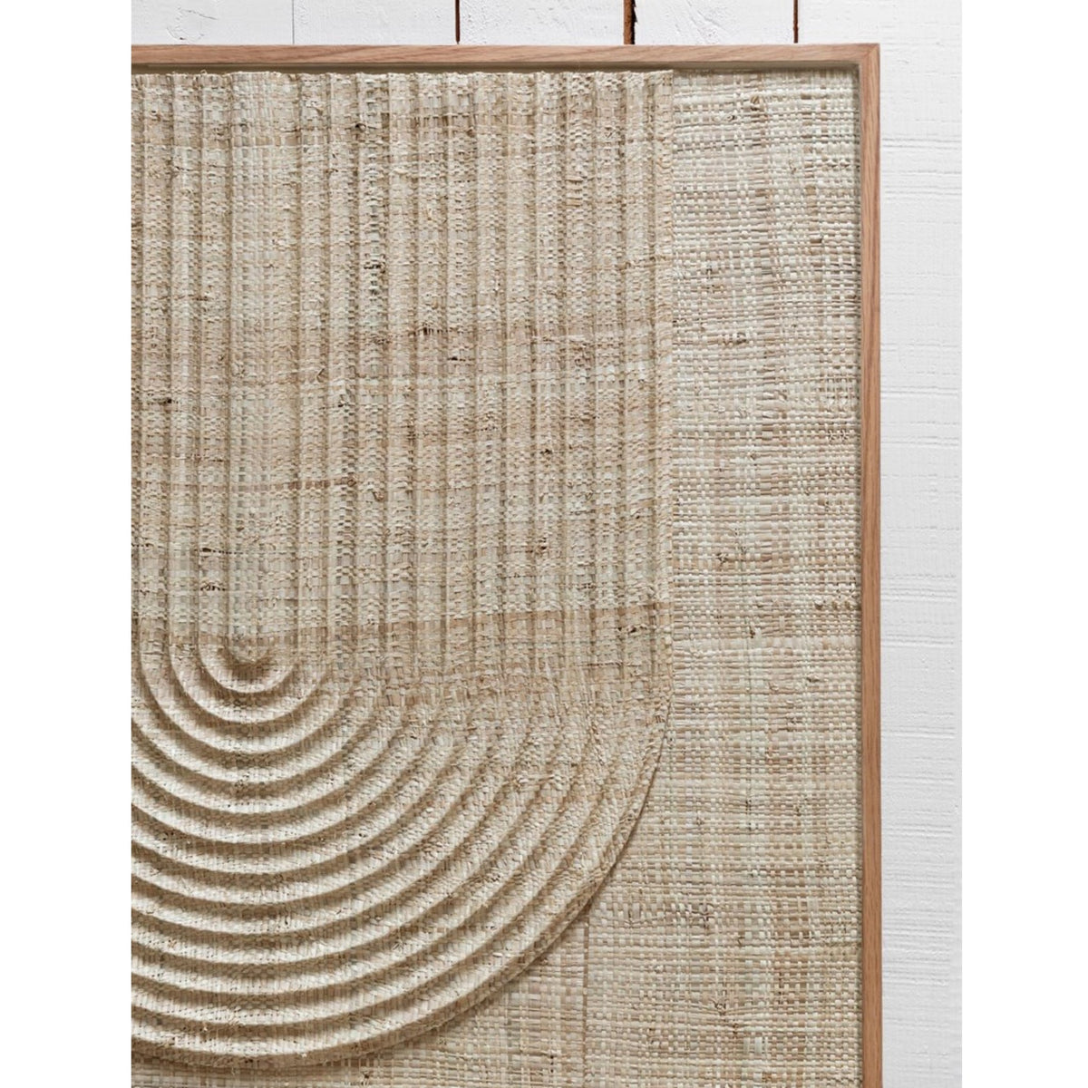 Orba Wall Art | Natural Palm Leaf | 102x76cm