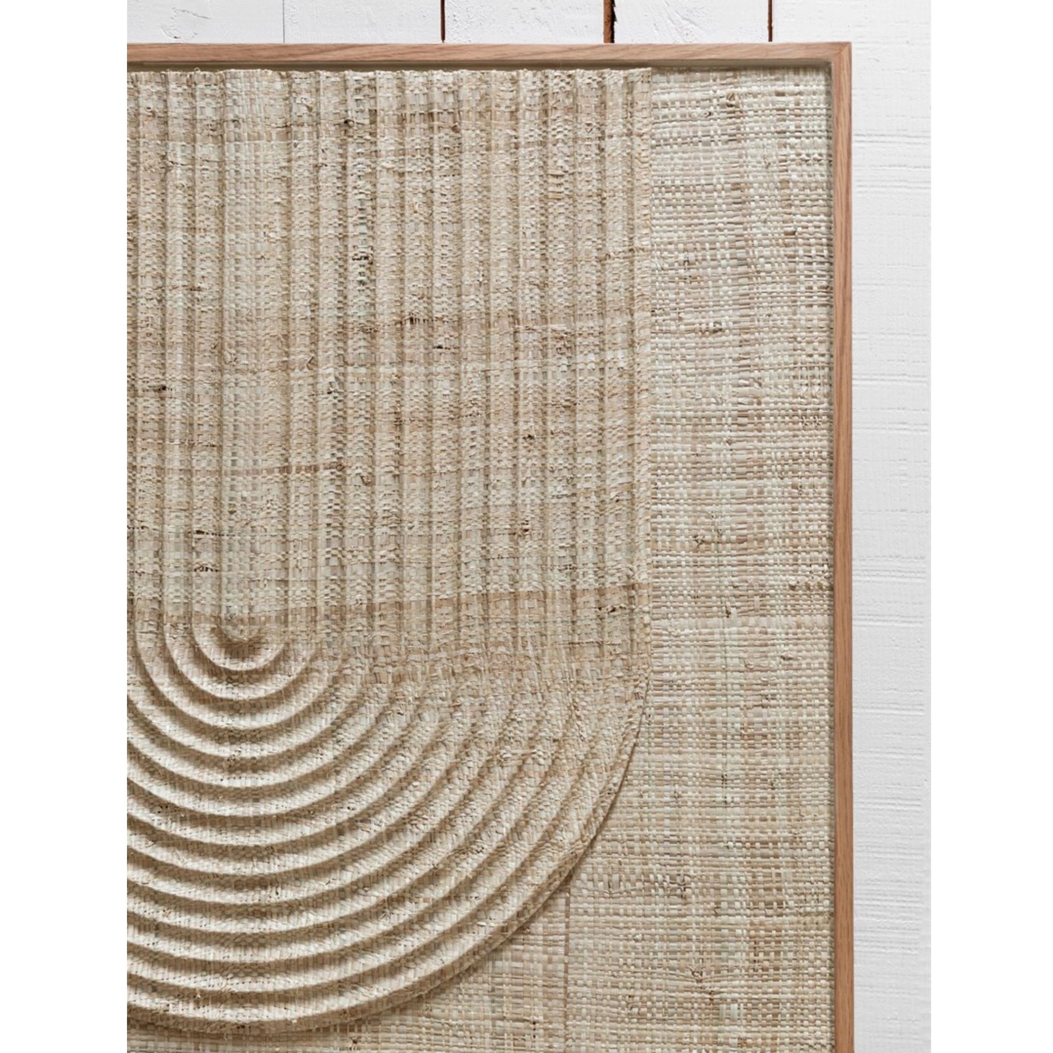 Orba Wall Art | Natural Palm Leaf | 102x76cm