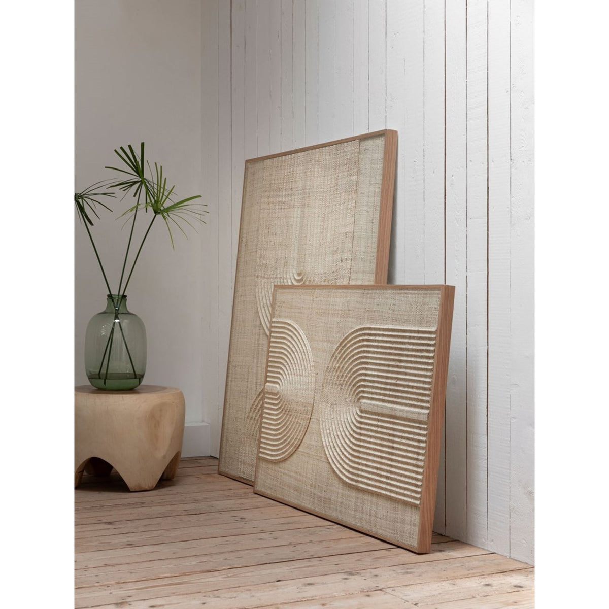 Orba Wall Art | Natural Palm Leaf | 102x76cm
