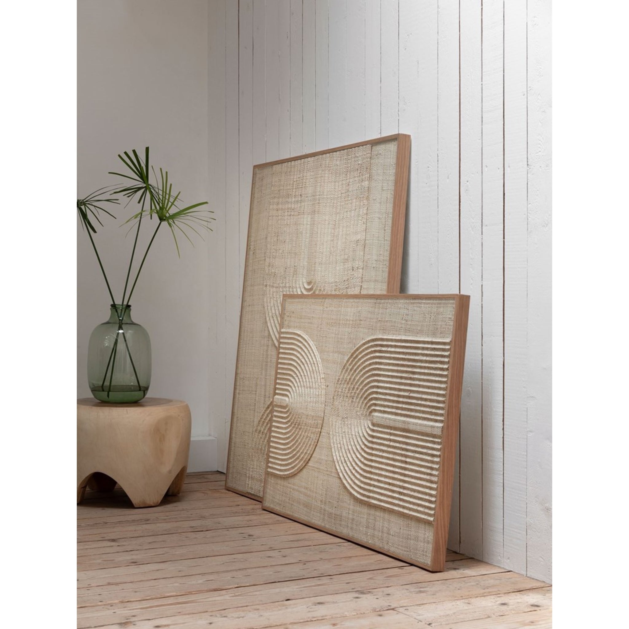 Orba Wall Art | Natural Palm Leaf | 102x76cm