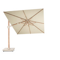 Parasol Challo T2 Premium 350x260 Teak / Champagne