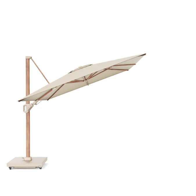 Parasol Challo T2 Premium 350x260 Teak / Champagne