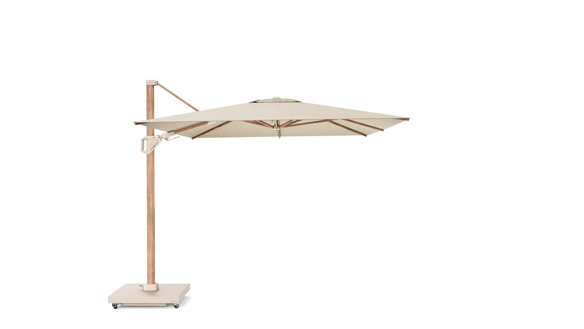 Parasol Challo T2 Premium 350x260 Teak / Champagne