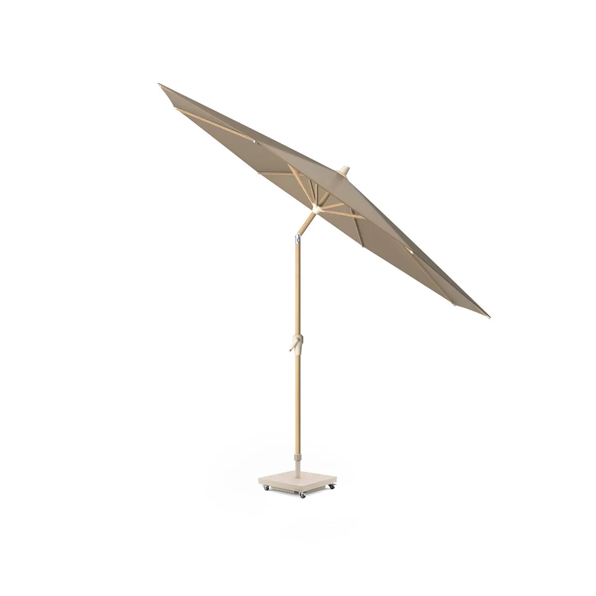 Parasol Riva Ø250 Teak / Taupe
