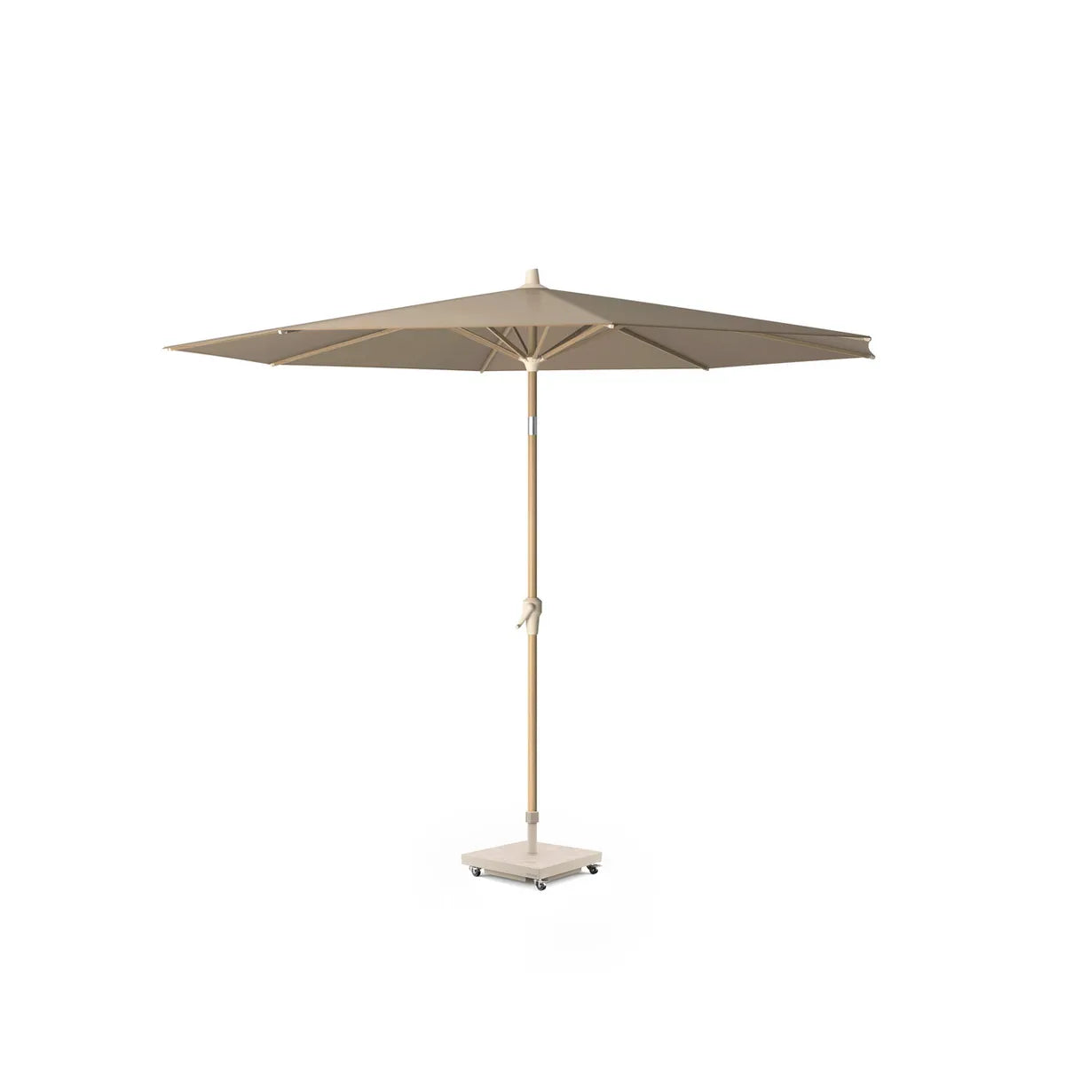 Parasol Riva Ø250 Teak / Taupe